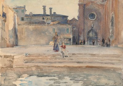 Campo dei Frari, Venedig, 1880-82 von John Singer Sargent